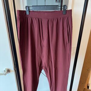 Lululemon Pace Breaker Joggers Maroon
